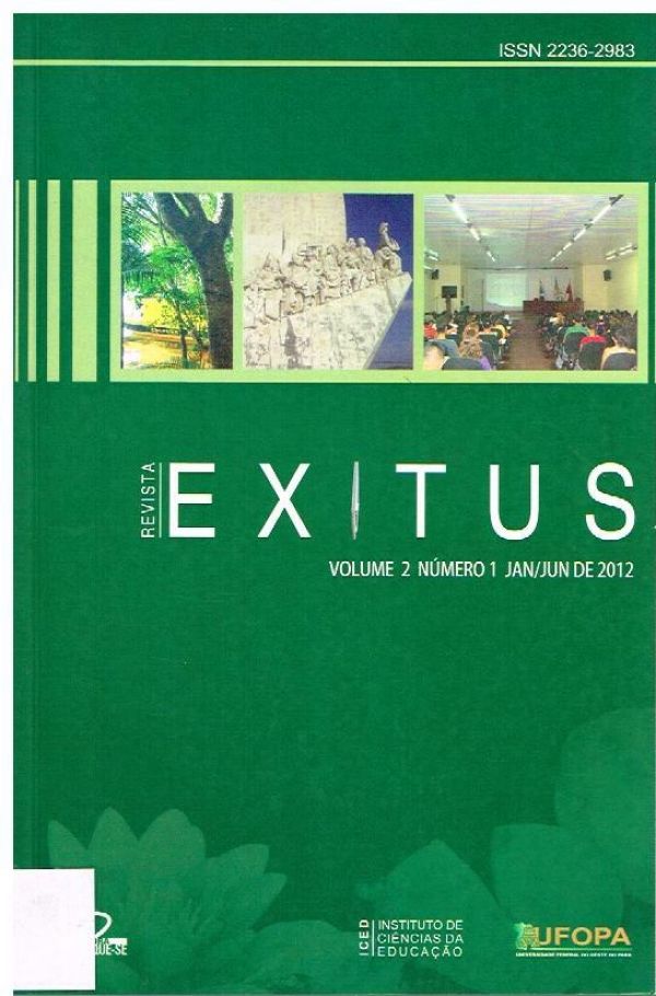 Revista Exitus - Vol. 2  nº 1